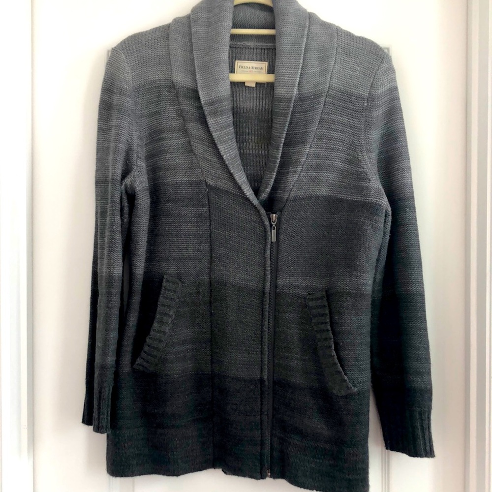 Field and Stream sweater jacket